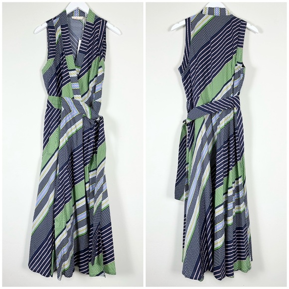 Tory Burch Overprinted Wrap Dress - Picture 7 of 16